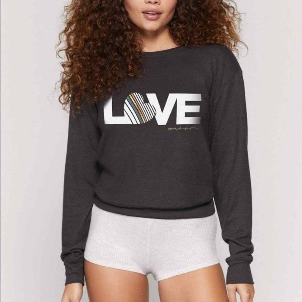 New with tags Spiritual Gangster Love Savasana Crew Neck Top